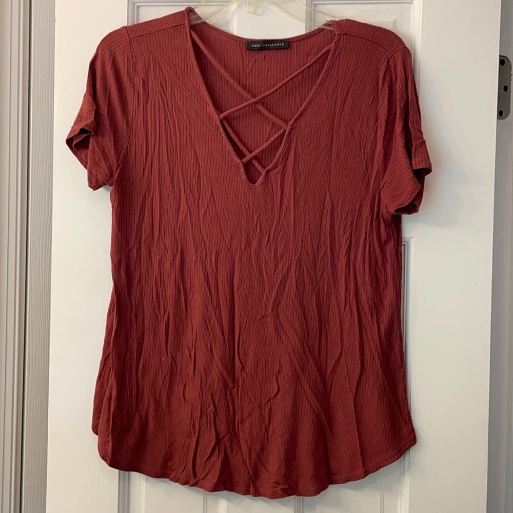 West Coast Love shirt size small